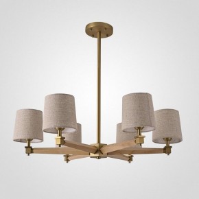 Люстра на штанге Imperiumloft Jorgenson Beige/Light wood STAVRA01 в Соликамске - solikamsk.ok-mebel.com | фото