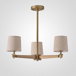 Люстра на штанге Imperiumloft Jorgenson Beige/Light wood STAVRA01 в Соликамске - solikamsk.ok-mebel.com | фото