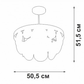 Люстра на штанге Vitaluce V5882 V5882-8/6PL в Соликамске - solikamsk.ok-mebel.com | фото 4