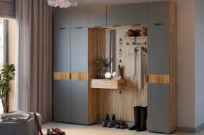 МЕБЕЛЬСОН К12 Прихожая (графит) в Соликамске - solikamsk.ok-mebel.com | фото