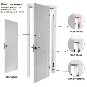 Межкомнатная дверь Bolivar Каньон браун (комплект) в Соликамске - solikamsk.ok-mebel.com | фото 4