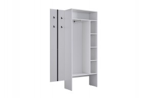 МЕРСИ Прихожая (модульная) белое дерево в Соликамске - solikamsk.ok-mebel.com | фото 7