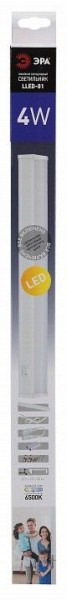 Накладной светильник Эра  LLED-01-04W-6500-W в Соликамске - solikamsk.ok-mebel.com | фото 4