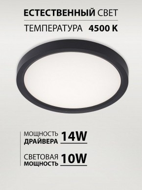 Накладной светильник Natali Kovaltseva PLAIN LED LAMPS 81114/1C в Соликамске - solikamsk.ok-mebel.com | фото 3