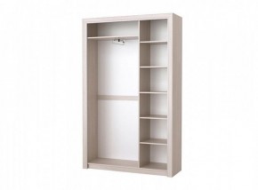 ОКТАВА Шкаф с зер. 2С1ЗР (дуб клабхаус серый) в Соликамске - solikamsk.ok-mebel.com | фото 2