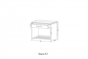 ОЛЬГА 5.1 Тумба в Соликамске - solikamsk.ok-mebel.com | фото 2