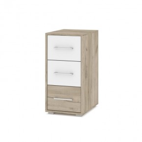 ОЛИВИЯ О62 Комод-тумба (дуб серый/белый) в Соликамске - solikamsk.ok-mebel.com | фото