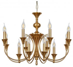 Подвесная люстра Arte Lamp Collinetta A4094LM-12PB в Соликамске - solikamsk.ok-mebel.com | фото