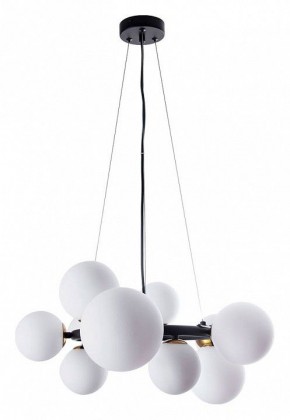 Подвесная люстра Arte Lamp Gemini A2243SP-10BK в Соликамске - solikamsk.ok-mebel.com | фото 2
