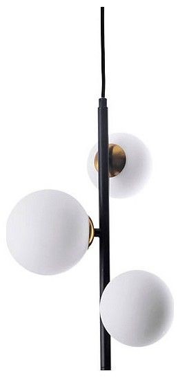 Подвесная люстра Arte Lamp Gemini A2243SP-3BK в Соликамске - solikamsk.ok-mebel.com | фото