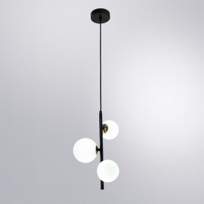 Подвесная люстра Arte Lamp Gemini A2243SP-3BK в Соликамске - solikamsk.ok-mebel.com | фото 3