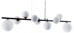 Подвесная люстра Arte Lamp Gemini A2243SP-9BK в Соликамске - solikamsk.ok-mebel.com | фото