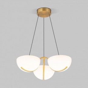 Подвесная люстра Eurosvet Emisfero 50083/3 LED золото в Соликамске - solikamsk.ok-mebel.com | фото 2