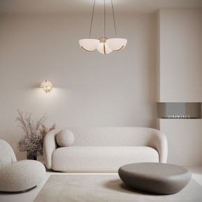 Подвесная люстра Eurosvet Emisfero 50083/3 LED золото в Соликамске - solikamsk.ok-mebel.com | фото 4
