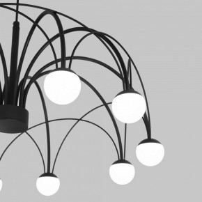 Подвесная люстра Eurosvet Ragno 90034/10 LED черный в Соликамске - solikamsk.ok-mebel.com | фото 6