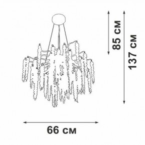 Подвесная люстра Vitaluce V28551 V28551-9/7S в Соликамске - solikamsk.ok-mebel.com | фото 5