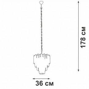 Подвесная люстра Vitaluce V58470 V58470-8/5 в Соликамске - solikamsk.ok-mebel.com | фото 4