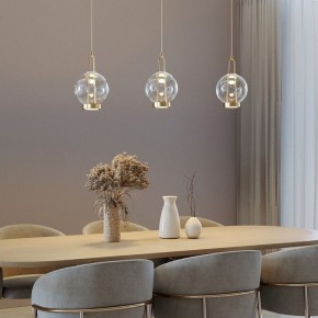 Подвесной светильник Eurosvet Frasco 50267/1 LED латунь в Соликамске - solikamsk.ok-mebel.com | фото 3