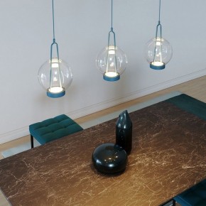 Подвесной светильник Eurosvet Frasco 50267/1 LED синий в Соликамске - solikamsk.ok-mebel.com | фото 4