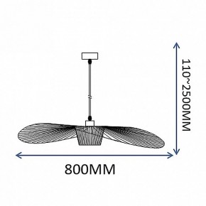 Подвесной светильник Imperiumloft HAT Black ﻿HAT01 в Соликамске - solikamsk.ok-mebel.com | фото 3