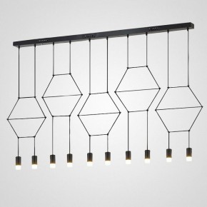 Подвесной светильник Imperiumloft Via Wireflow polyhedral Via01 в Соликамске - solikamsk.ok-mebel.com | фото