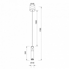 Подвесной светильник Mantra Spark 8965 в Соликамске - solikamsk.ok-mebel.com | фото 4