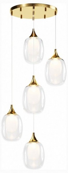 Подвесной светильник Maytoni Aura MOD016PL-05BS в Соликамске - solikamsk.ok-mebel.com | фото