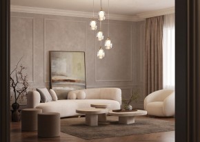 Подвесной светильник Maytoni Aura MOD016PL-05BS в Соликамске - solikamsk.ok-mebel.com | фото 4