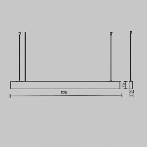 Подвесной светильник Maytoni BASIS P051PL-36W2.7-6K-W в Соликамске - solikamsk.ok-mebel.com | фото 7