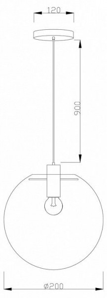 Подвесной светильник Moderli Aurora V11538-1P в Соликамске - solikamsk.ok-mebel.com | фото 3