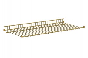 Полка сотовая L695 (золото) в Соликамске - solikamsk.ok-mebel.com | фото