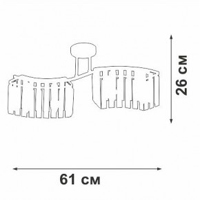 Потолочная люстра Vitaluce V5884 V5884-0/4PL в Соликамске - solikamsk.ok-mebel.com | фото 4