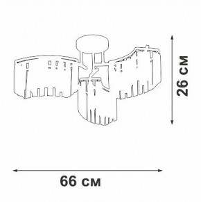 Потолочная люстра Vitaluce V5884 V5884-0/6PL в Соликамске - solikamsk.ok-mebel.com | фото 3