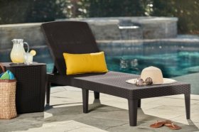 Шезлонг Джайпур (Jaipur Sun lounger) виски-коричневый в Соликамске - solikamsk.ok-mebel.com | фото 3