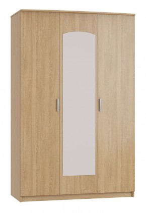 Шкаф 3-х дверный с зеркалом Шк210.1 МС Ирина в Соликамске - solikamsk.ok-mebel.com | фото