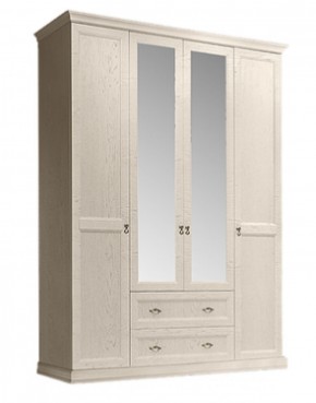 Шкаф 4-х дверный (с зеркалами) для платья и белья с выдвижными ящиками Венеция дуб седан (ВНШ1/41) в Соликамске - solikamsk.ok-mebel.com | фото 1