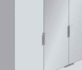 Шкаф 4х дверный с зеркалами Николь СБ-2595/1 (Белый) в Соликамске - solikamsk.ok-mebel.com | фото 4