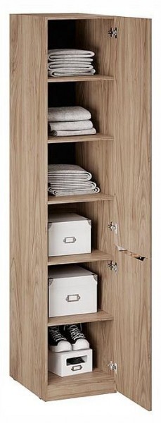 Шкаф для белья Глосс СМ-319.07.001 в Соликамске - solikamsk.ok-mebel.com | фото 2