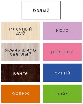 Шкаф ДМ 800 с 2-мя ящиками (розовый) в Соликамске - solikamsk.ok-mebel.com | фото 3