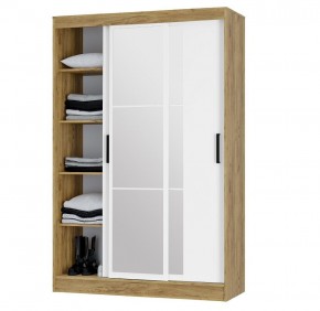 Шкаф-купе Тайм ШКК-03 (крафт/белый) в Соликамске - solikamsk.ok-mebel.com | фото 3