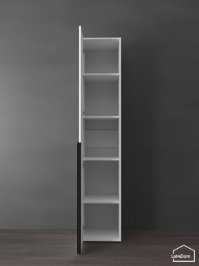Шкаф Linnea MHR-1-2 2050х400х510 (Белый-М 11.1.1) в Соликамске - solikamsk.ok-mebel.com | фото 4