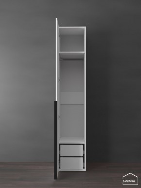 Шкаф Linnea MHR-1-3 2050х400х510 (Белый-М 11.1.2) в Соликамске - solikamsk.ok-mebel.com | фото 6
