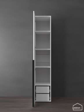 Шкаф Linnea MHR-1-4 2050х400х510 (Белый-М 11.1.1) в Соликамске - solikamsk.ok-mebel.com | фото 7