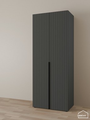 Шкаф Linnea MHR-2 2050х800х510 (Графит-М 11.1.25) в Соликамске - solikamsk.ok-mebel.com | фото