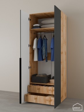 Шкаф Linnea MHR-2-3 2050х800х510 (ДВ-М 11.1.25) в Соликамске - solikamsk.ok-mebel.com | фото 6