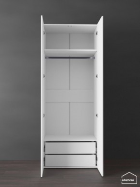 Шкаф Linnea MHR-2PO-3 2050х800х510 (Белый-М 11.1.1) в Соликамске - solikamsk.ok-mebel.com | фото 4