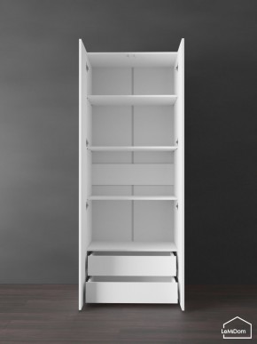 Шкаф Linnea MHR-2PO-4 2050х800х510 (Белый-М 11.1.2) в Соликамске - solikamsk.ok-mebel.com | фото 6