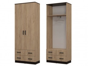 Шкаф «ЛОФТ» для одежды с 2-я ящиками в Соликамске - solikamsk.ok-mebel.com | фото 2
