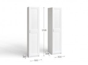 Шкаф МАКС однодверный узкий, цвет белый в Соликамске - solikamsk.ok-mebel.com | фото 3