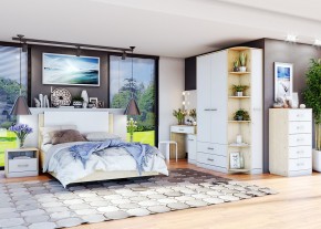 Шкаф "Милана" 2-х створчатый с 2 ящиками в Соликамске - solikamsk.ok-mebel.com | фото 2